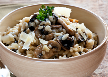 mushroom risotto | natural spice co